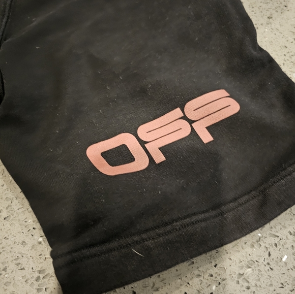 Off-WhiteMen's Arachno Arrow Graphic Sweat Shorts Dz XS - Picture 15 of 16